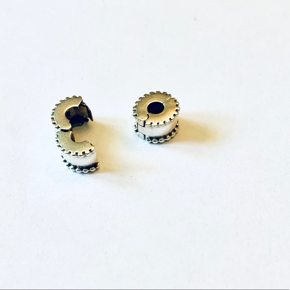 Authentic Pandora Sterling Silver Clip